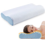 1 x RAW Customer Returns Ecosafeter 2024 Neck pillow for sleeping recently updated, Ergonomic Breathable Anti-snoring Hypoallergenic Washable Bamboo Pillowcase - RRP €39.99