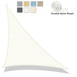 1 x RAW Customer Returns AXT SHADE Triangular Waterproof Shade Sail Awning 2.5x2.5x3.5m UV Ray Protection for Outdoor Terrace Patio Garden-Sand - RRP €36.77