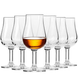 1 x RAW Customer Returns Krosno Whisky Tasting Glasses Set of 6 100 ML Epicure Collection Perfect for home, restaurants and parties Dishwasher safe - RRP €29.99