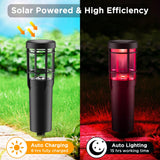 1 x RAW Customer Returns Ainostone Solar Lamps 4 Pack Solar Lights RGBW Color Changing Garden Lights 900mAh Solar Lamps Warm White IP65 Winterproof Garden Lamps Auto On Off for Outdoor Garden Patio Lawn Path New Year Decoration - RRP €36.29