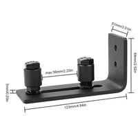 1 x RAW Customer Returns WANGCL adjustable floor guide sliding door floor guide rolling floor lay-flat system ball bearing design - RRP €15.17