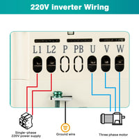 1 x RAW Customer Returns Jadeshay Frequency Converter, 220V 0.75 kW VFD Frequency Converter 1 Phase Input 3 Phase Output Motor Speed Controller CNC Converter - RRP €83.03