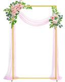 1 x RAW Customer Returns Balloon Arch Stand for Wedding Ceremony 5FT Metal Gold Garden Arch for Ceremony Birthday Party Celebration Baby Shower Candy Tables Anniversary Backdrop Photo Stand - RRP €44.21