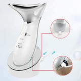 1 x RAW Customer Returns Ms.W Beauty Facial Massager, Hot Cool Facial Lifting Massager Skin Tightening Machine Skin Care Tools, High Frequency Anti-Aging Face Lifting Machine Neck Lifting Firmer Wrinkles - RRP €146.22