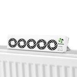 1 x RAW Customer Returns ecoCalm Radiator Fan Mono Set, Intelligent Radiator Amplifier Increases Heating Efficiency and Saves Energy, Suitable for Radiators Such as TYP21, TYP22, TYP32 - RRP €79.99