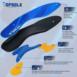 1 x RAW Customer Returns TOPSOLE Orthopedic Insoles Heel Spur Insoles Shoes Comfort Arch Support Insoles Shoe Insoles for Plantar Fasciitis, Flat Feet, Hallux Valgus, Insoles Work Shoes for Men Women - RRP €23.27