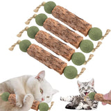 21 x Brand New Shengruili 4 pieces catnip sticks, cat sticks for teeth cleaning, chewing sticks for cats, matatabi stick cat, cat dental care toy, chewing sticks set, cat sticks, cat chewing toy - RRP €428.4