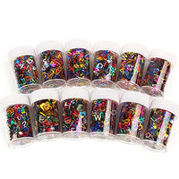 1 x Brand New Xshelley Glitter Shakers for Children Kid s Craft Activities,Arts Crafts Glitter,Card Making,Decorating,24 Assorted Colors - RRP €20.4