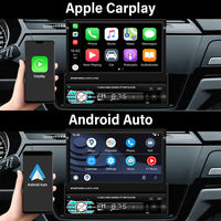 1 x RAW Customer Returns Hikity Carplay Car Radio with Screen 7 Inch Extendable Touch Display Car Radio Bluetooth Handsfree 1 Din Touchscreen Car Radio FM USB MP5 Mirror Link Car Radio with Rear View Camera - RRP €153.97