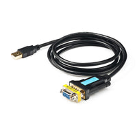 1 x RAW Customer Returns CableDeconn USB to RS232 Adapter with Prolific PL2303 Chipset 6ft 2m USB 2.0 Male to RS232 DB9 Serial Male with RS232 Adapter Female Cable for Windows XP,Windows Vista,7,8,10,Mac OS Linux - RRP €15.69