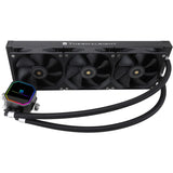 1 x RAW Customer Returns Thermalright Frozen Prism 360 Black AIO water cooler, liquid CPU cooler, 3 120mm PWM fan water cooling system, 1850RPM high speed, compatible with AMD AM4 AM5 Intel LGA115X 1200 2011 1700 - RRP €72.49