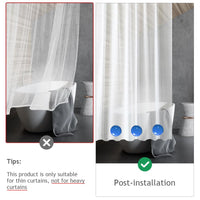 1 x RAW Customer Returns CHBOP 9 Pairs Round Magnetic Curtain Weights Curtains Curtain Weight Curtains Window Curtain Weight Tiebacks for Shower Window Curtain Tablecloths Waterproof White - RRP €16.13