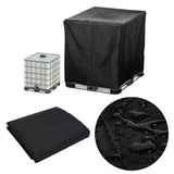 1 x RAW Customer Returns IBC Tank Cover, IBC Tank Accessories 420D Tank Protective Cover with Zipper Water Tank Dustproof Anti-UV Waterproof Protective Cover for 1000L IBC Tank Container Cover Rainwater Tank - RRP €21.17