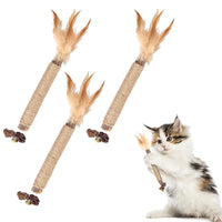 3 x Brand New Pack of 3 catnip sticks, cat sticks for teeth cleaning, chewing sticks for cats, organic catnip sticks, cat dental care toy, chewing sticks set, cat sticks, cat chewing toy, toys for cats - RRP €61.2