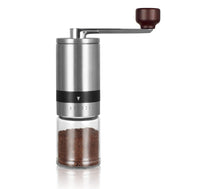 1 x RAW Customer Returns Vzaahu Manual Coffee Grinder, with 6-level external adjustable coarseness, conical ceramic grinder, portable grinder for home, office, travel - RRP €29.99