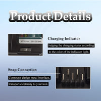 1 x RAW Customer Returns CYDZ Replacement BL1015 Makita Battery Decker Fast Charger DC10WD 10.8V 12V compatible with BL1015 BL1016 BL1020B BL1021B BL1040B BL1041B battery charger DC10SB DC10WC DC10WA - RRP €22.99