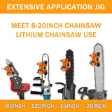 1 x RAW Customer Returns Chainsaw sharpener, chain sharpener for chainsaws, large format chainsaw chain sharpener, portable hand crank chainsaw sharpener kit, chainsaw sharpening for all types of chainsaws - RRP €23.18