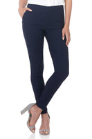 1 x RAW Customer Returns Rekucci women s trousers, comfortable to wear, modern stretch trousers, skinny cut with tummy control insert 44 short, navy  - RRP €47.9