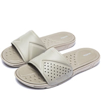 1 x Brand New Unisex bathing slippers, lightweight sandals with open toes, comfortable summer bathing slippers for leisure, sports, fitness, brown, 38 - RRP €20.08