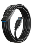 1 x RAW Customer Returns MutecPower 7.5m USB 3.0 Male to Female Extension Cable with Chipset - Active Extension Cable Repeater Cable - 7.5 Meters - RRP €35.02