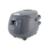 1 x RAW Customer Returns Yum Asia Panda Mini Rice Cooker with Ninja Ceramic Bowl and Advanced Fuzzy Logic 3.5 Cups, 0.63 Liter 4 Rice Functions, 4 Multicooker Function, 220-240V Cobalt Grey  - RRP €114.9