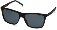 1 x RAW Customer Returns Polaroid Men s Pld 2050 S M9 807 55 Sunglasses, Black Black Grey , EU - RRP €28.79