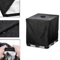 1 x RAW Customer Returns IBC Tank Cover, IBC Tank Accessories 420D Tank Protective Cover with Zipper Water Tank Dustproof Anti-UV Waterproof Protective Cover for 1000L IBC Tank Container Cover Rainwater Tank - RRP €21.17