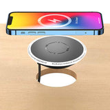 1 x RAW Customer Returns Built-in Wireless Charger, QI Standard Wireless Fast Charging Stand, 5W 7.5W 10W 15W Invisible Wireless Charger Compatible with iPhone 12 11 XS etc - RRP €21.78