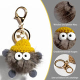 4 x Brand New DAYKET key ring plush, key ring personalized, key ring car key, birthday, Christmas, wedding for men and women - RRP €110.4