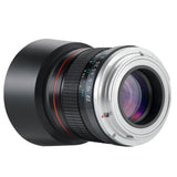 1 x RAW Customer Returns JINTU 85mm F1.8 Full Frame Manual Medium Telephoto Portrait Lens Compatible with Canon EOS EF Mount Digital SLR Cameras T8i T7i T7 T6 T6s T6i T3i T2i T5i SL3 SL2 4000D 77D 5D Mark IV 6D II - RRP €129.02