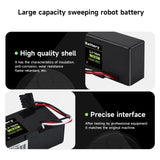 1 x RAW Customer Returns Mspalocell 6200mAh 14.8V Replacement Battery Compatible with Xiaomi Mop, Mop 2s, Mop Pro, STYTJ02YM, Battery for Xiaomi Robot Vacumm - RRP €50.02