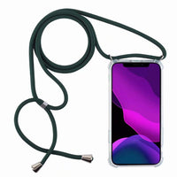 3 x Brand New 2ndSpring Case with Necklace Compatible with Xiaomi Mi 9 Lite Mi A3 Lite, Case with Neck Strap Case with Lanyard, Dark Green - RRP €27.0