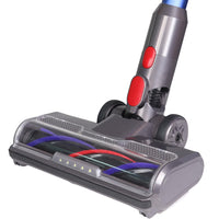 1 x RAW Customer Returns FEVORCS Brush Replacement Part Accessory Compatible with Dyson V7 V8 V10 V11 V15 Vacuum Cleaner Floor Tool with Front Lights for Hard Floors and Carpet - RRP €39.99