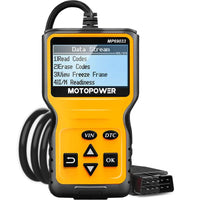 1 x RAW Customer Returns MOTOPOWER MP69033 Car OBD2 Scanner Code Reader Engine Error Code Reader Scanner CAN Diagnostic Device for all OBD II Protocol Cars - RRP €32.5