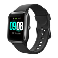 1 x RAW Customer Returns Smart Watch Fitness Tracker Fitness with Heart Rate, SmartWatch IP68 Waterproof Fitness Watch Full Touch Screen with Music Control Function Sleep Monitor Watches for Women Men Children - RRP €37.1