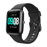 1 x RAW Customer Returns Smart Watch Fitness Tracker Fitness with heart rate, SmartWatch IP68 Waterproof Fitness Watch Full touch screen with music control function sleep monitor watches for women men children - RRP €37.1