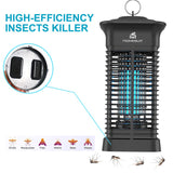 1 x RAW Customer Returns Homesuit Electric Insect Killer, Insect Trap Mosquito Lamp 15W 4000V, Electric Mosquito Zapper, Effective for Reducing Flying Insects for Indoor Bedrooms and Gardens - RRP €30.99