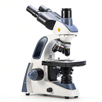 1 x RAW Customer Returns SWIFT 380T Trinocular Microscope 40X-2500X Trinocular Microscope, Transmitted Light, Siedentopf Head, Laboratory Compound Microscope with WF 10X 25X Eyepieces Ultra-Precise Focusing, Camera Compatible - RRP €363.01