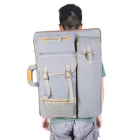 1 x RAW Customer Returns Drawing Board Backpack, Multifunctional Drawing Board Bag, Large Drawing Board Bag, Waterproof Art Carrying Bag, Large Art Bag - RRP €31.72