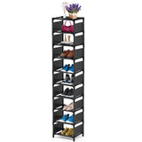 1 x RAW Customer Returns esonstyle 10 Tier Shoe Rack, Shoe Rack, for 10 Pairs, Space Saving, for Entryway, Living Room, Bedroom - RRP €24.99