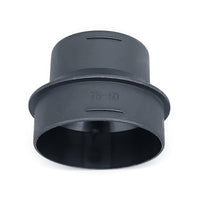 1 x RAW Customer Returns Heating duct adapter, TOTMOX PA6 60 mm 75 mm Durable heating duct adapter, dust collection hose reducer for air circulation ventilation technology - RRP €32.4