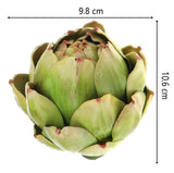 1 x RAW Customer Returns Meiwlong 3Pcs Artificial Vegetables Large Green Artichoke Plants Lifelike Fake Flower Bouquet Decoration Christmas Party Household Kitchen Table - RRP €25.75