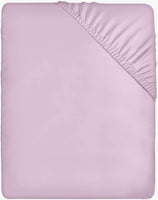 1 x RAW Customer Returns Utopia Bedding - Fitted sheet 90x200cm - Lavender - Brushed polyester microfiber fitted sheet - 35 cm deep pocket - RRP €13.99