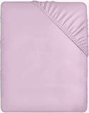 1 x RAW Customer Returns Utopia Bedding - Fitted sheet 90x200cm - Lavender - Brushed polyester microfiber fitted sheet - 35 cm deep pocket - RRP €13.99