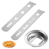 1 x Brand New SPJUMHONG73 Cookie attachment for meat grinder, cookie attachment 304 stainless steel cookie attachment, cookie attachment accessories - RRP €20.4