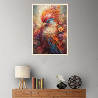 4 x Brand New Diamond Art Painting Kit, Diamond Painting Picture Set, Rhinestone Embroidery Diamond Painting for Adults, Kids, Home, Wall Decor 40x30cm - Colorful Bird - RRP €91.2