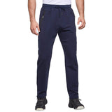 1 x RAW Customer Returns JustSun jogging pants men s training pants sports pants men s long cotton fitness pants men s zipper pockets blue XL - RRP €32.99