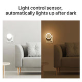 1 x Brand New Pack of 2 night lights for children, night light for babies with twilight sensor, dimmable warm white night light for babies, nursing light, for children s rooms, stairs, hallways, bedrooms, kitchens, bathrooms - RRP €8.99