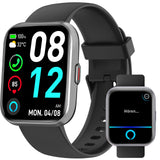 1 x RAW Customer Returns Fitpolo Smartwatch Men with Phone Function, 1.8 Alexa Built-in Fitness Watch Women with IP68 Waterproof, 110 Sports Modes, Pedometer Watch Women with Heart Rate SpO2 Sleep Monitor, for Android, iOS - RRP €99.99