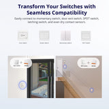 1 x RAW Customer Returns SONOFF 4PCS MINIR4 Alexa Smart Switch 2 Way - WiFi Light Switch with Timing Function, Relay Split Mode, 2.4G WiFi, Works with Alexa, Google Home Assistant, Remote Control via eWeLink App - RRP €48.99